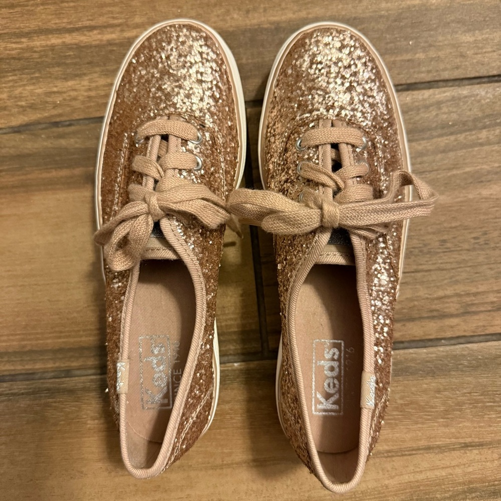 Celebrations by Keds Champion Glitter Sneaker
Women's Sz. 5/ Youth Sz. 3 NWOT